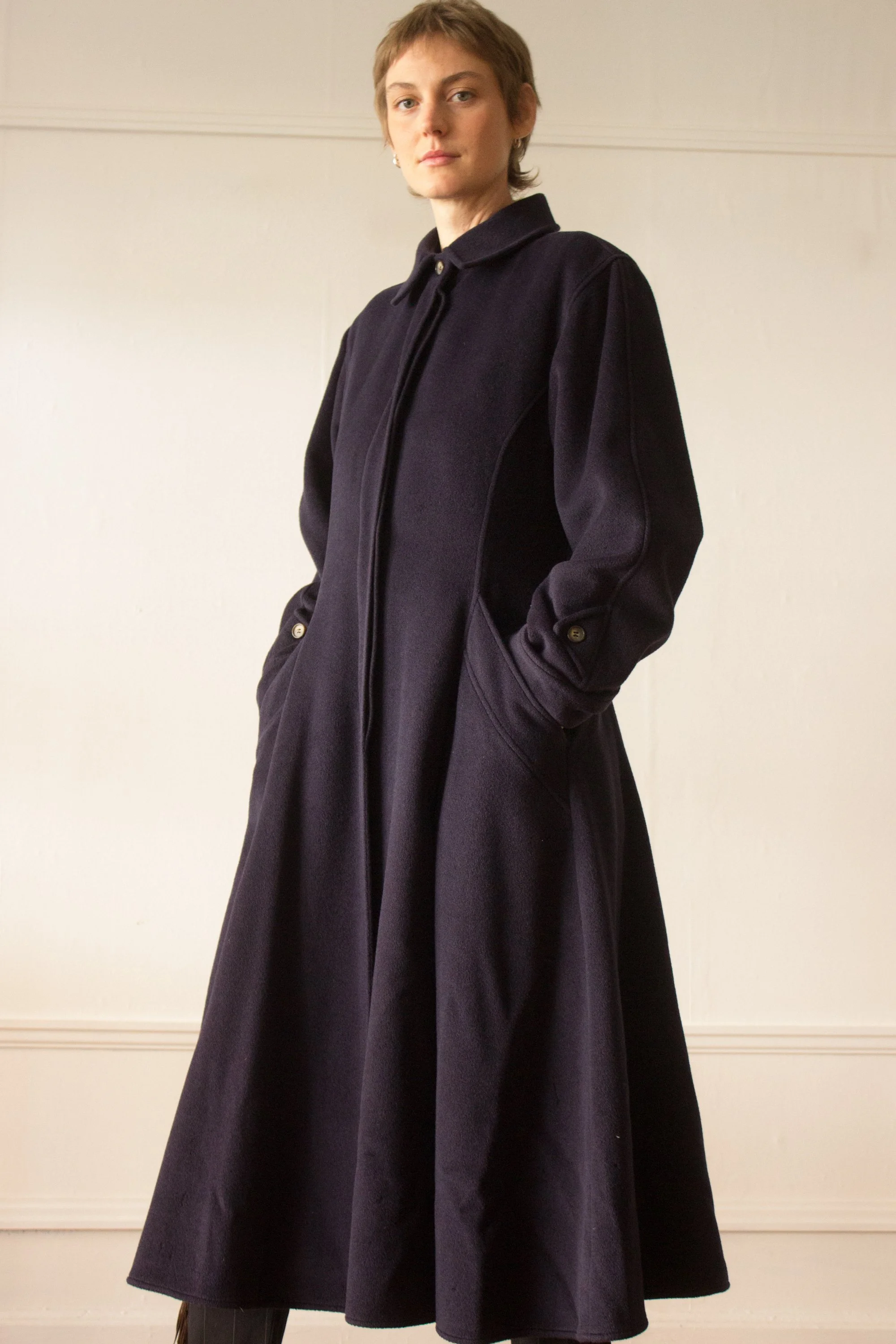 1970s Ramosport Plush Cashmere Princess Coat — Wayward Collection